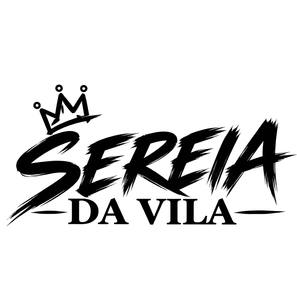 Logo Sereia da Vila preta